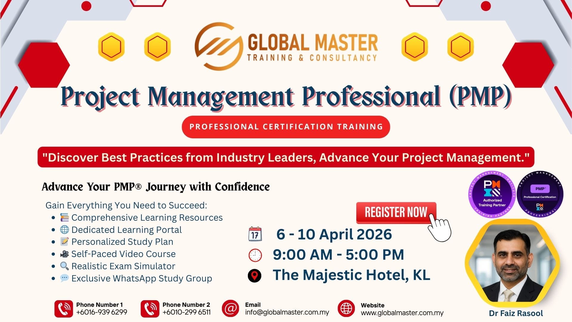 PMP TRAINING APRIL